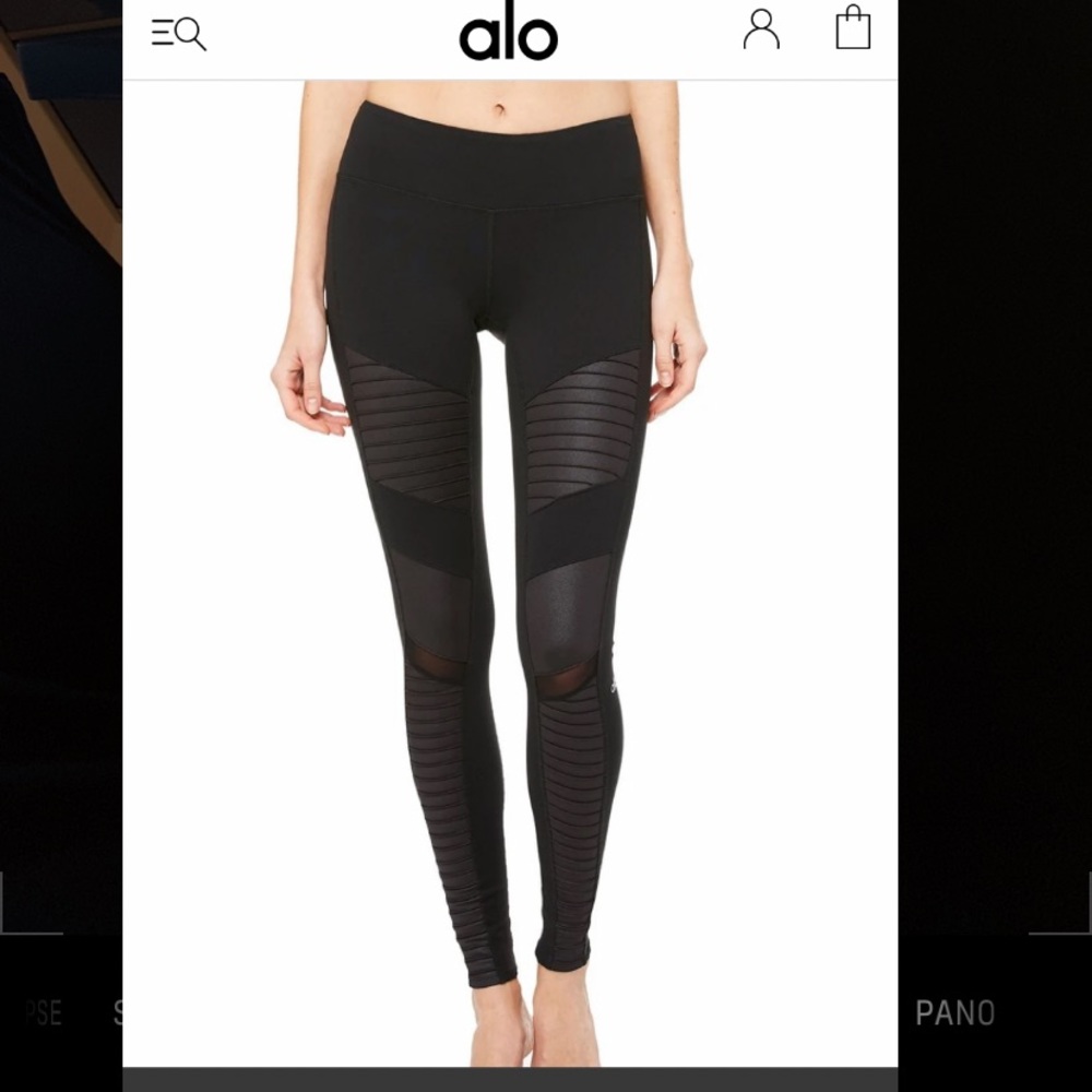 ALO Moto legging sz sm